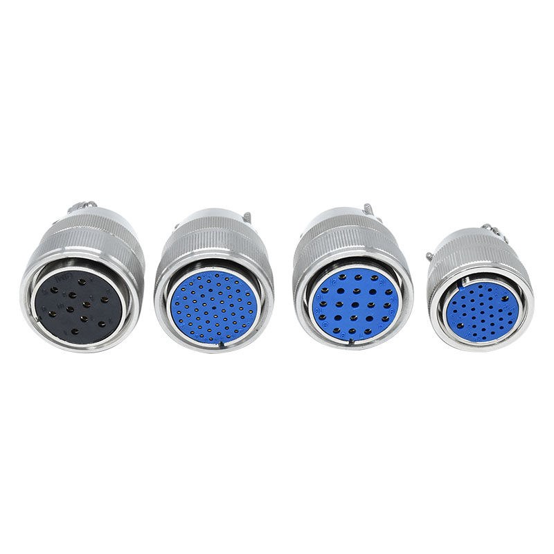 玻璃烧结连接器MX23-4P6孔8针10芯12芯真空气密航空插头公母接头