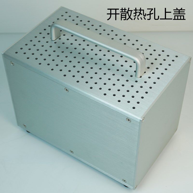 180全铝电源机箱 工控功放胆机前级箱 电脑箱 铝合金外壳仪器壳体