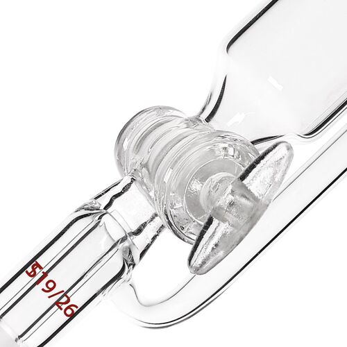 四氟玻璃恒压分液漏斗具活塞筒形滴液漏斗10/25/50/100/250/500ml