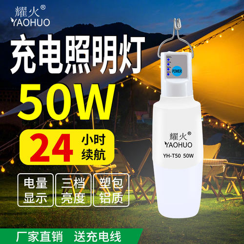 迷你耀火充电灯铝胎防爆露营灯