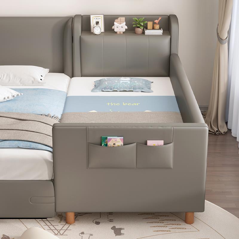 儿童床小床拼接大床带护栏加宽床拼接床边床宝宝侧边床新生婴儿床