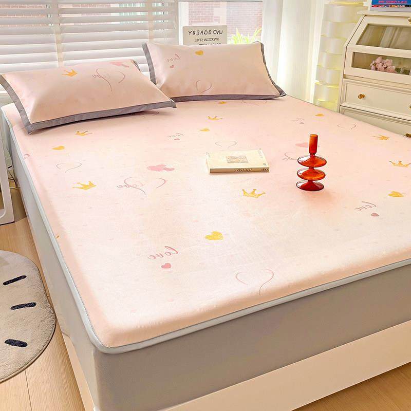 定做订制床笠款冰丝席凉席子榻榻米拼接子母床罩0.9m1.35米1.5*2,床上用品,冰丝席,淘宝优惠券,粉丝福利购,淘宝优惠卷