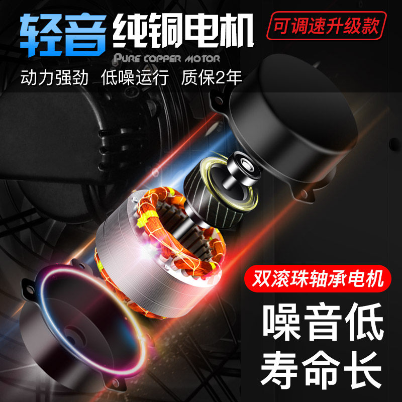 排气扇可调速抽风机强力静音排风机通风换气扇负压风机工业排风扇