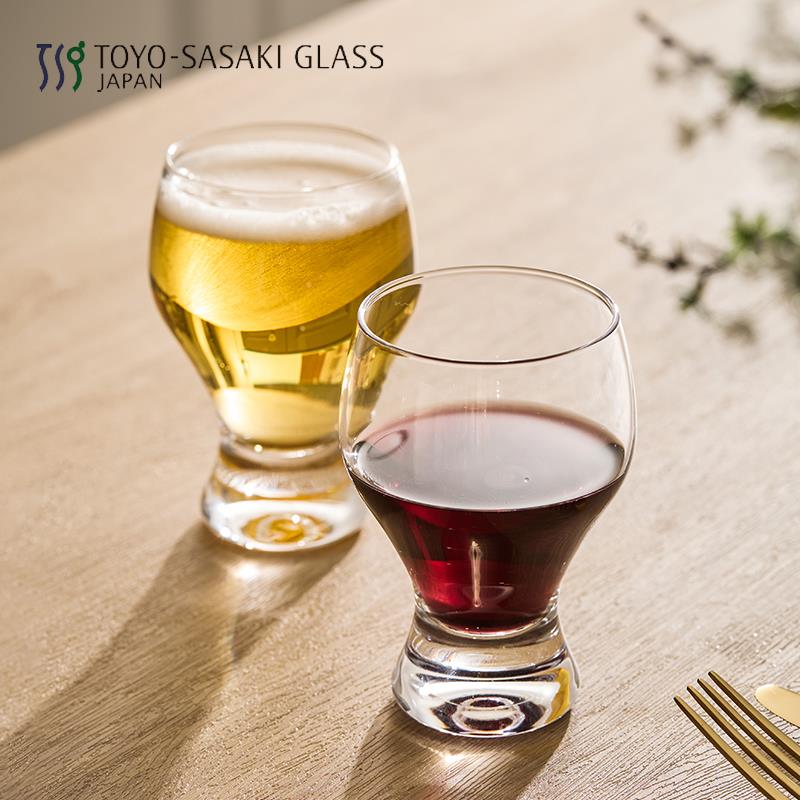 原装进口 东洋佐佐木 天圆对杯 平底酒杯 红酒杯啤酒 水杯礼盒装