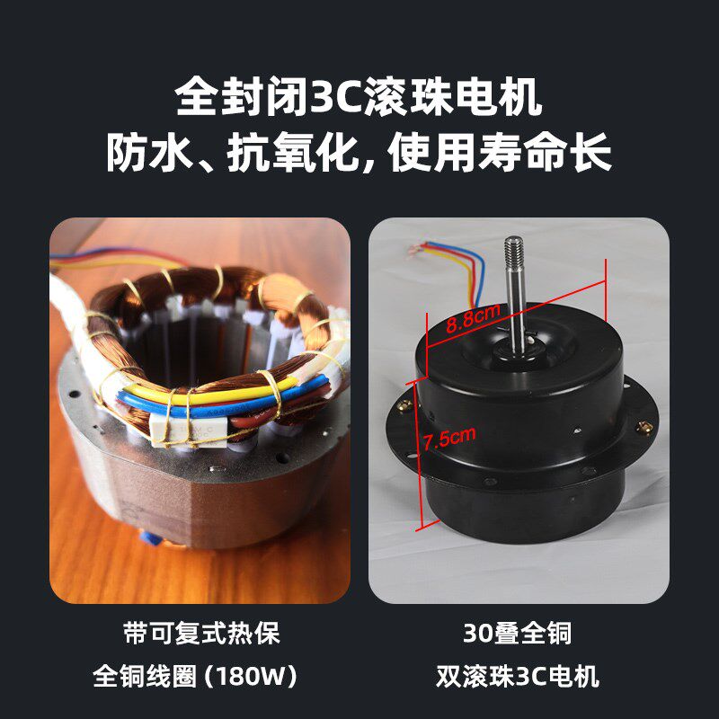 600*600大功率排风扇强力静音换气扇工程石膏铝扣板排气扇抽风机