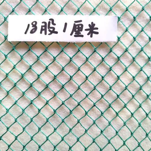12股1厘米养鸡网渔网养殖网鱼网护栏网防护网菜园围栏网尼龙网子