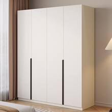 全实木衣柜家用卧室出租房用简易组装儿童收纳柜子小户型定制衣橱