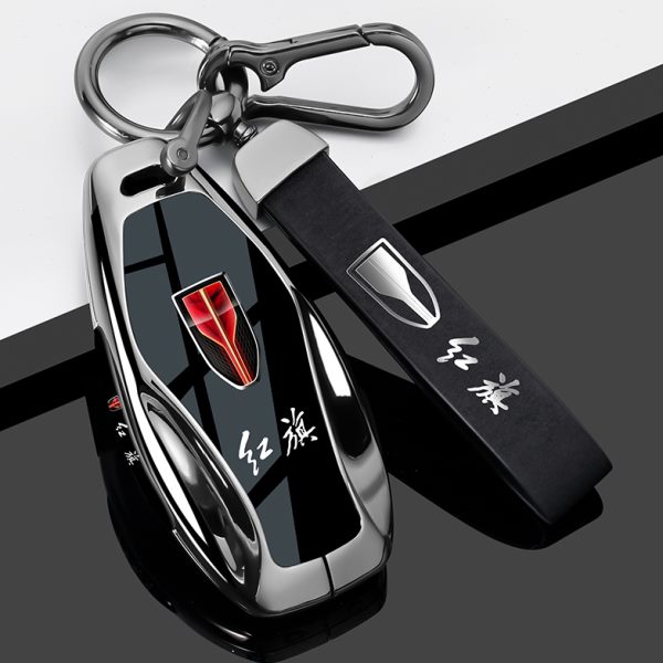 男s7s2025扣钥匙套e红旗h6qhhh553h9高级专用汽车智能hm5s感壳款