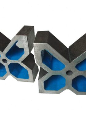 铁0VV架*20高块 mm0型0 划架线 等型20测量型9*铸铁V