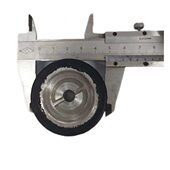 行5焊机轮子含凹驱动轮C华走配件脚轮H 角上海黑色轮威槽