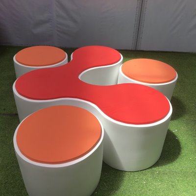 玻璃钢圆形三角组合座椅商场休闲椅创意休息区坐凳广场等候椅定制,商业/办公家具,休闲椅系列,淘宝优惠券,粉丝福利购,淘宝优惠卷