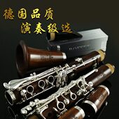 RO罗德国单簧管体镀EE按键FF乐器演奏X银降B菲考级管5黑管调红木