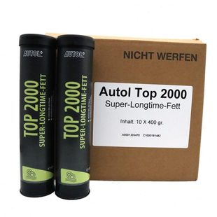 德国AUTOL进口TOP 原装 2000特种高铁轴承导轨黄油脂top2000润滑脂