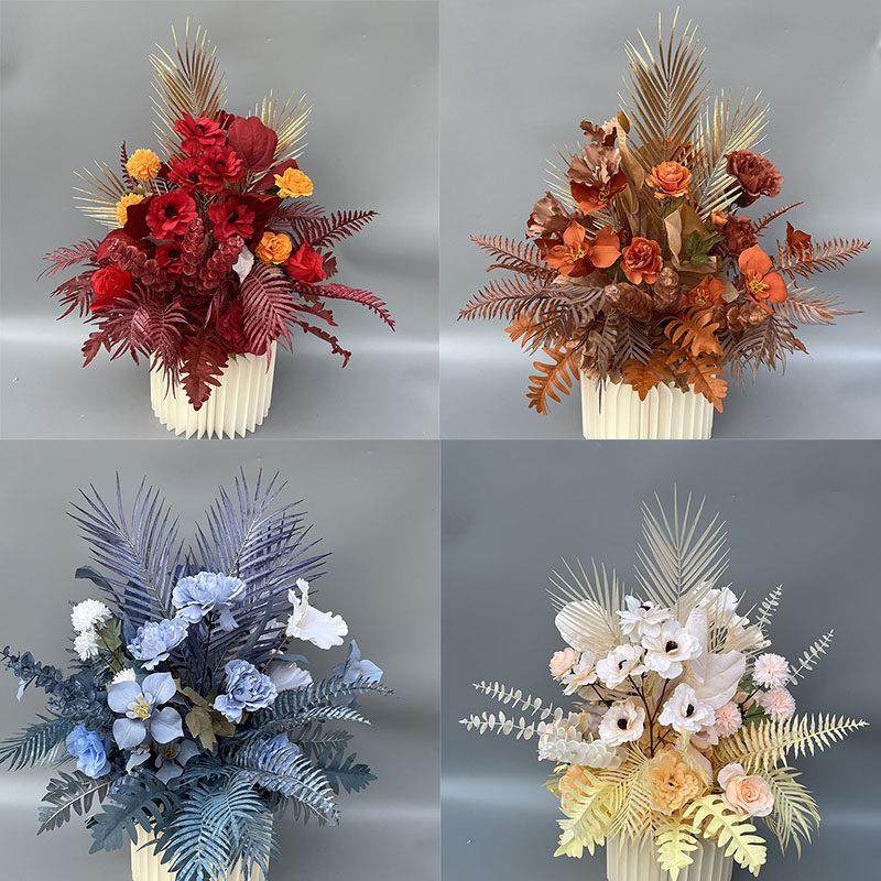 新款婚庆路引花婚礼t台舞台装饰花 红色花球罗马柱迎宾花仿真花艺,节庆用品/礼品,婚庆绢花,淘宝优惠券,粉丝福利购,淘宝优惠卷