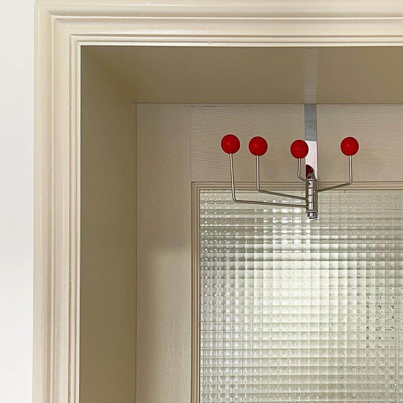 【新家的100个快递】圆球挂钩门后挂钩挂衣架免打孔ins衣帽架无痕