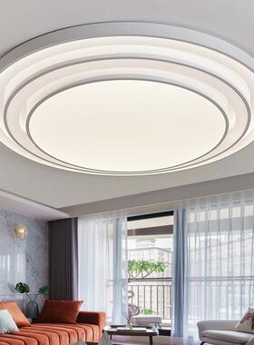 2025新款全光谱客厅主灯现代简约1米圆形大尺寸吸顶灯卧室LED灯