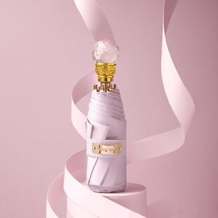 五折猫咪高端遮阳伞女防晒抗UV遮阳伞晴雨两用小巧可携式口袋伞