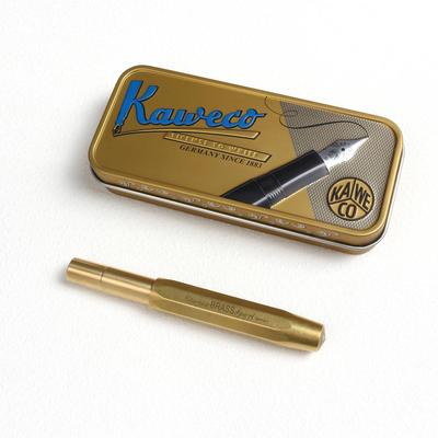 德国原装Kaweco Brass Sport黄铜系列口袋钢笔纯黄铜锻造练字送礼