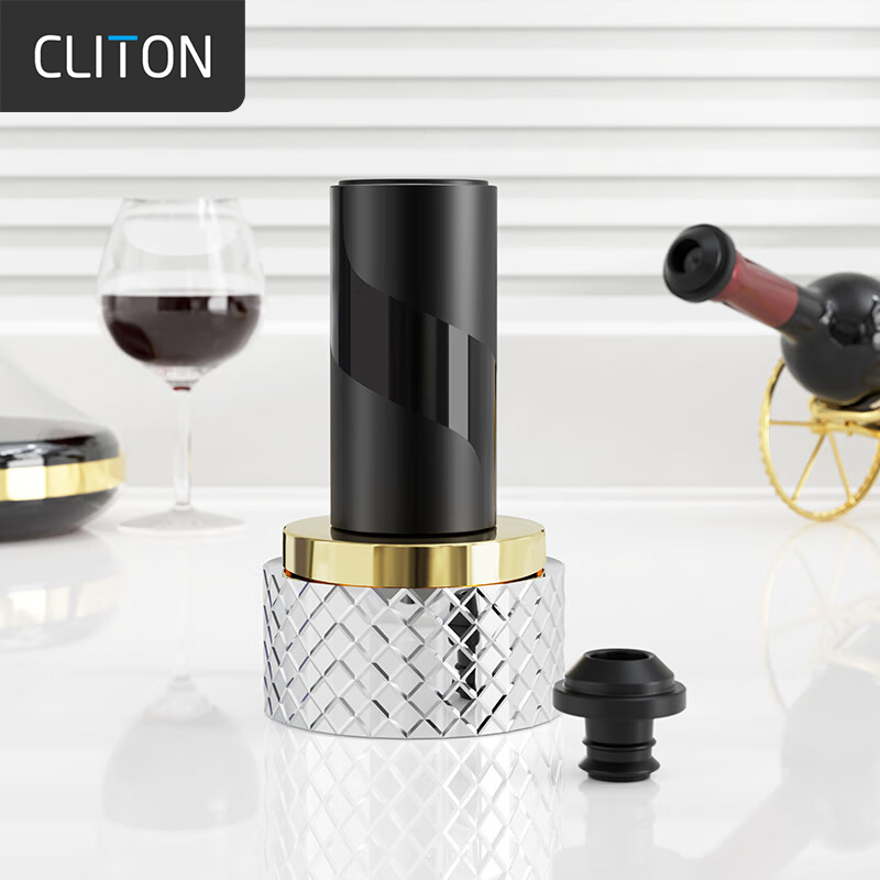 智能电动红酒真h空塞创意全自动式电子抽葡萄红酒保鲜塞密封瓶盖