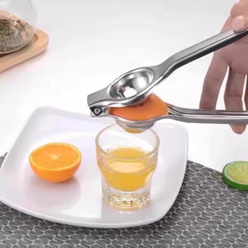 家用柠檬夹子挤压汁器迷你橙压榨果汁机榨汁器酒吧用具手动榨汁