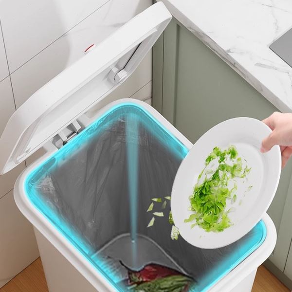 佳帮手垃圾桶家用厨房脚踩2024新款大号大容量带盖卫生间厕所纸桶