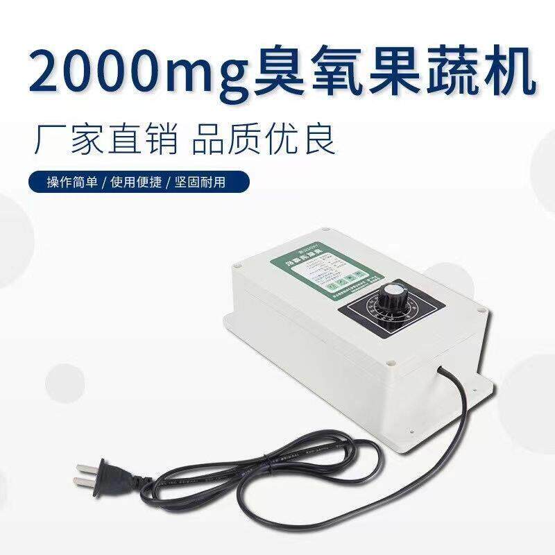 2000mg果蔬臭氧发生器多功能肉解毒机家用水处理鱼缸活氧净水消毒