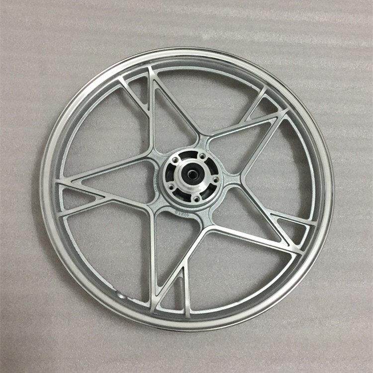 中华三阳ZH125机车钱江大阳125 150前钢圈DY125-50前轮毂铝轮