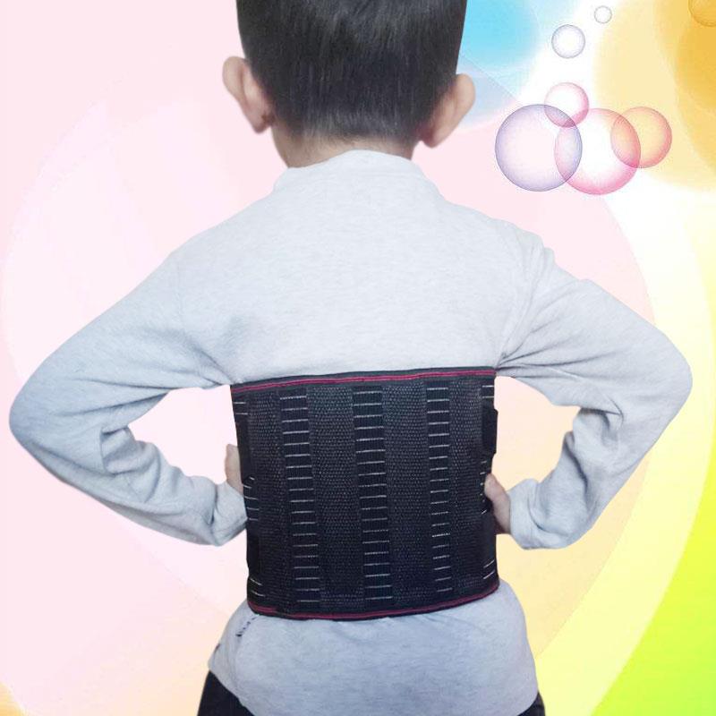 儿童专用腰部术后支撑后背加固钢板护腰带腰脊椎支撑固定腰托透气