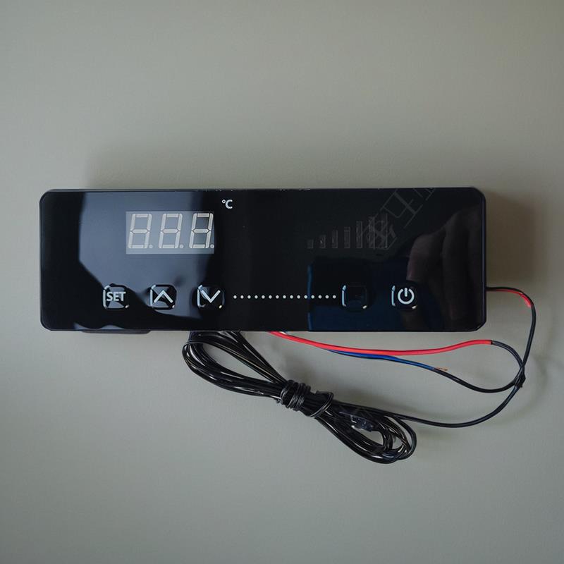 商用冰柜温度控制器电子数显控温器带探头温控仪表冷柜控制器开关
