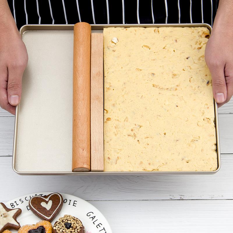 手工牛轧糖盘 整形工具套装 不沾方形烤盘 家用蛋糕饼干烘焙模具