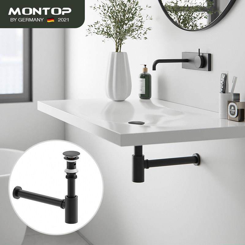 黑色墙排入墙式全铜直角下水器弹跳式落水防臭台盆下水管面盆配件,家装主材,下水器,淘宝优惠券,粉丝福利购,淘宝优惠卷