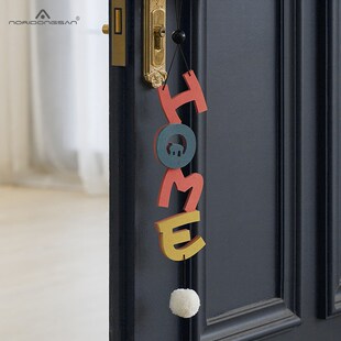 NORI创意门把手挂饰布置装饰用品客厅玄关乔迁之喜小挂件