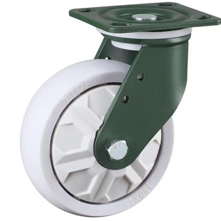 卓烨锰钢脚轮4寸5寸6寸8寸21K进口聚丙烯PP轮万向轮定向轮煞车轮