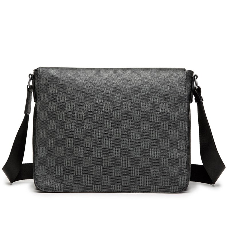 Man Messenger Bag Leather Shoulder Crossbody Bags Men A4 Fil