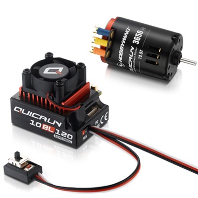 好盈 hobbywing QUICRUN 酷跑 10BL120 有感无刷电调3650马达120A