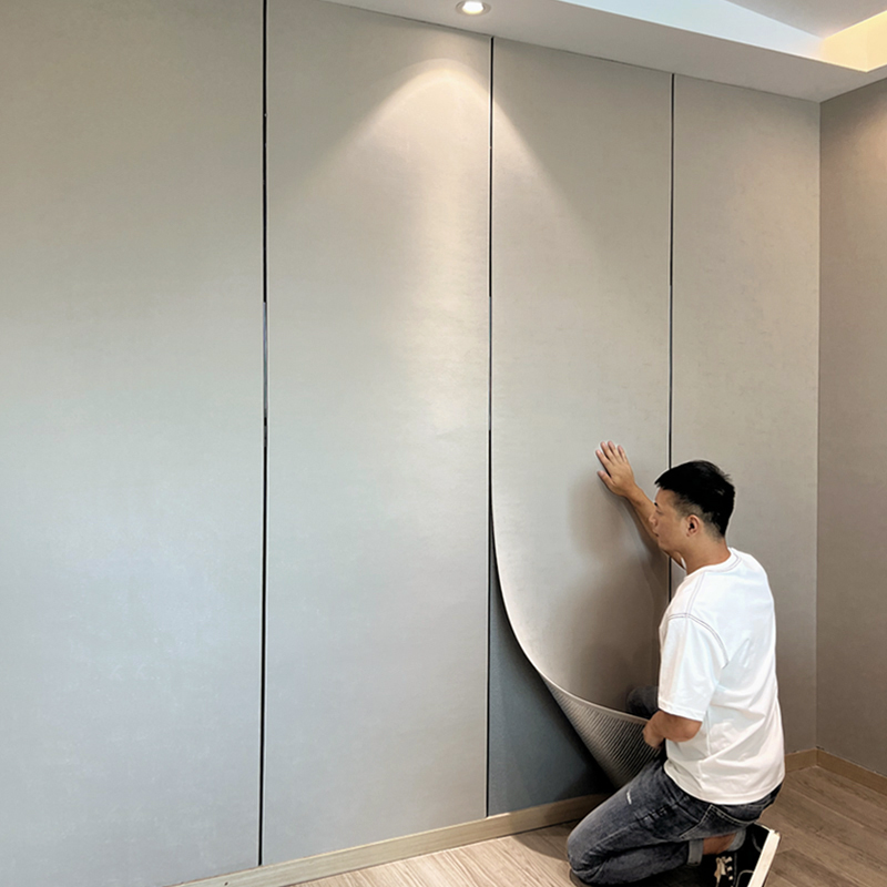 墙布自粘加厚客厅卧室防水壁布电视背景I墙纸床头软包墙板装饰壁