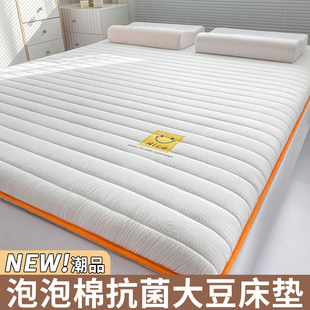 A类泡泡棉抗菌大豆床垫软垫家用卧室床褥垫加厚垫被褥子铺底垫子