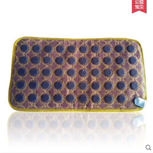 玉石锗石砭石远红外加热肩垫护颈垫夏凉垫枕垫