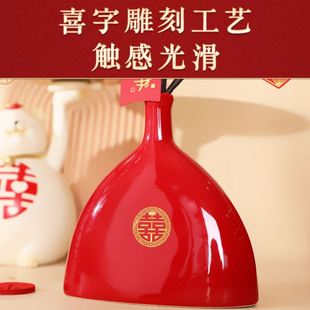 饰布置婚房摆台小物件喜全套婚礼婚宴用品大 订婚摆件结婚装