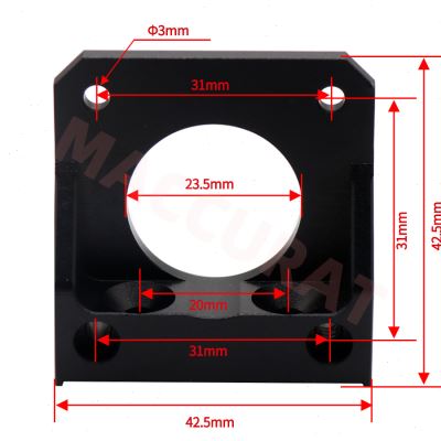3D打印机配件全金属Z轴步进电机升级固定座支架适用于Ender3 V2