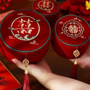 陪嫁物品女方全套婚庆用品大全 针线盒结婚豪华针线包套装