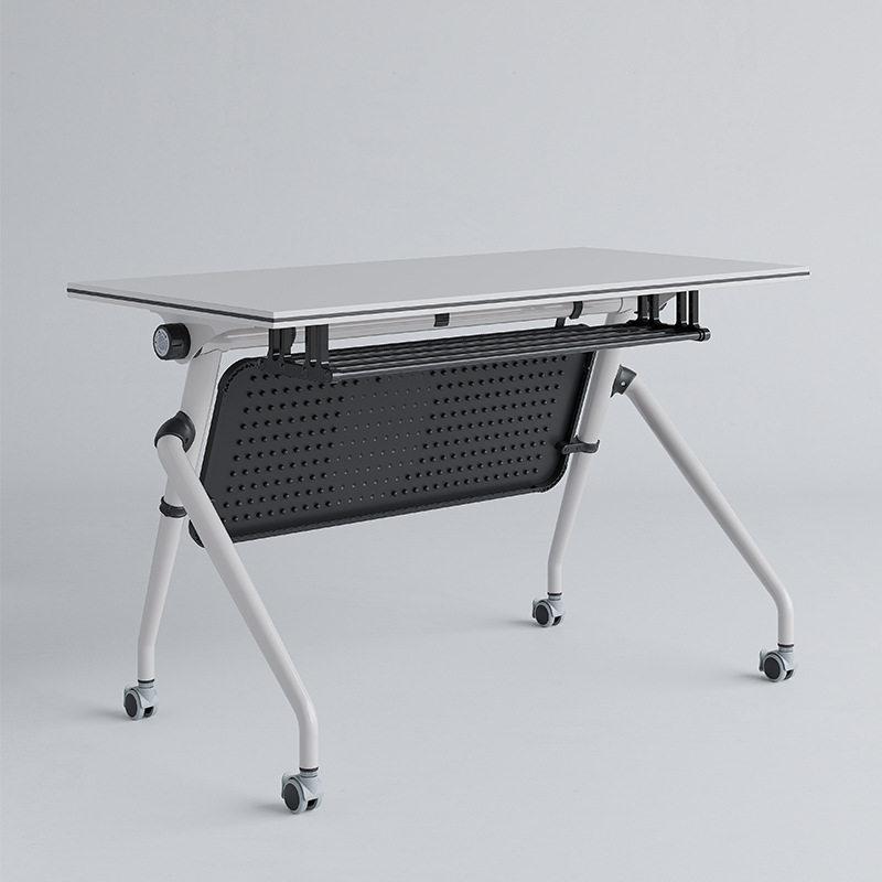 折叠会议培训桌椅组合可移动拼接折叠职员办公简约学生课桌长条桌