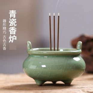 【先验货】香炉坟前石头坟前香炉上香玉石香炉室外墓前香炉仿古