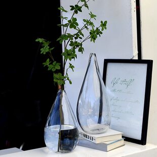 水艺术醉滴人工模具吊水培木钟北欧风格摆件花瓶吹制麻创意无玻璃
