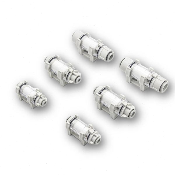 直供SMC型PZFC53/54/74/75/76/77-B管道型真空过滤器正负压过滤器