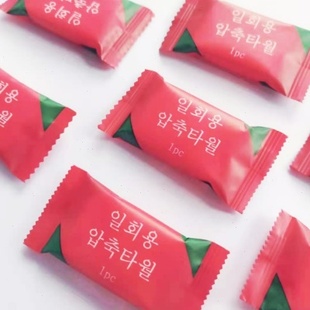 厂促压缩毛巾100枚一次性洁面巾纯洗脸巾加厚加大户外酒店便携旅