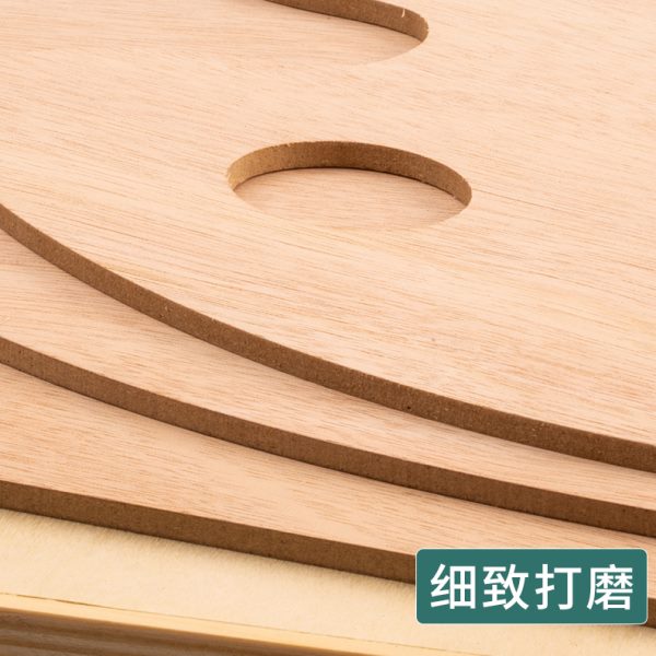 厂促法比亚诺木制油画丙烯专业调色板 30x40cm 40x50cm  易清洗鱼
