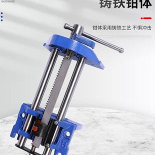 木工桌钳台钳木工夹钳 现货快速木工台钳 五金工具手工夹具