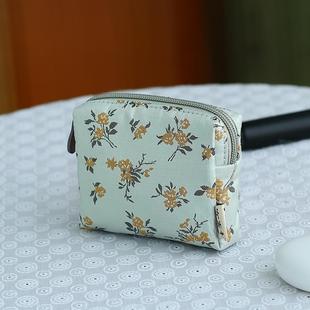 布奏零钱包女迷你小钱包便携布钱包卡包证件收纳包姨妈巾卫生巾包