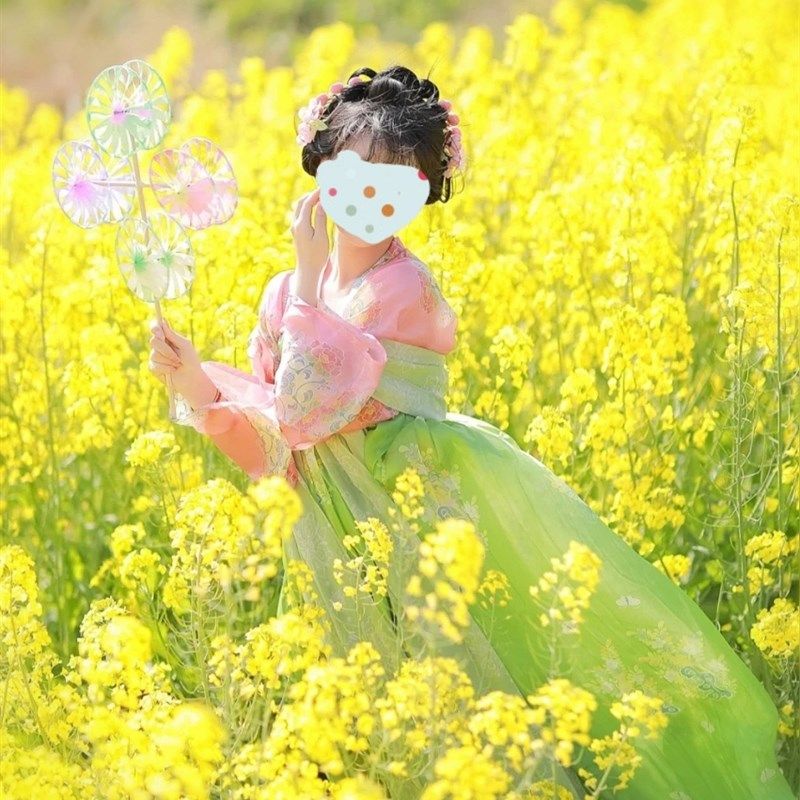 特别定制八轮手作风车汉服走秀街拍郊野园林国风国潮特色工艺品